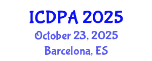 International Conference on Developmental Psychology and Adolescence (ICDPA) October 23, 2025 - Barcelona, Spain