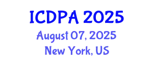 International Conference on Developmental Psychology and Adolescence (ICDPA) August 07, 2025 - New York, United States