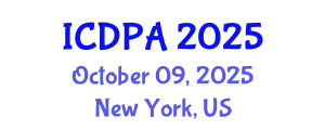 International Conference on Developmental Psychology and Adolescence (ICDPA) October 09, 2025 - New York, United States