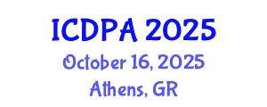 International Conference on Developmental Psychology and Adolescence (ICDPA) October 16, 2025 - Athens, Greece