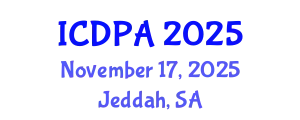 International Conference on Developmental Psychology and Adolescence (ICDPA) November 17, 2025 - Jeddah, Saudi Arabia