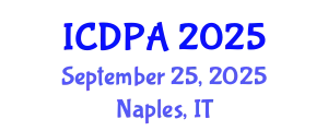 International Conference on Developmental Psychology and Adolescence (ICDPA) September 25, 2025 - Naples, Italy