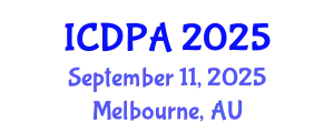 International Conference on Developmental Psychology and Adolescence (ICDPA) September 11, 2025 - Melbourne, Australia