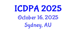 International Conference on Developmental Psychology and Adolescence (ICDPA) October 16, 2025 - Sydney, Australia