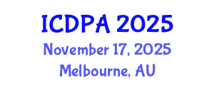 International Conference on Developmental Psychology and Adolescence (ICDPA) November 17, 2025 - Melbourne, Australia