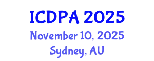 International Conference on Developmental Psychology and Adolescence (ICDPA) November 10, 2025 - Sydney, Australia
