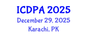 International Conference on Developmental Psychology and Adolescence (ICDPA) December 29, 2025 - Karachi, Pakistan