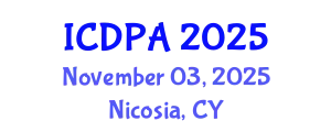 International Conference on Developmental Psychology and Adolescence (ICDPA) November 03, 2025 - Nicosia, Cyprus