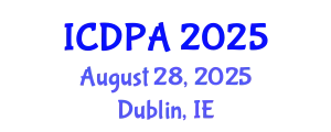 International Conference on Developmental Psychology and Adolescence (ICDPA) August 28, 2025 - Dublin, Ireland