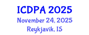 International Conference on Developmental Psychology and Adolescence (ICDPA) November 24, 2025 - Reykjavik, Iceland