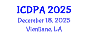 International Conference on Developmental Psychology and Adolescence (ICDPA) December 18, 2025 - Vientiane, Laos