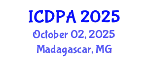 International Conference on Developmental Psychology and Adolescence (ICDPA) October 02, 2025 - Madagascar, Madagascar
