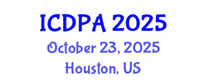 International Conference on Developmental Psychology and Adolescence (ICDPA) October 23, 2025 - Houston, United States