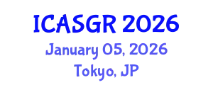 International Conference on Animal Sciences and Genetic Research (ICASGR) January 05, 2026 - Tokyo, Japan