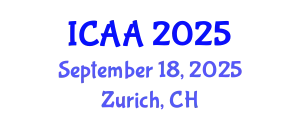 International Conference on Animal Anatomy (ICAA) September 18, 2025 - Zurich, Switzerland