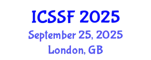 International Conference on Sport Science and Football (ICSSF) September 25, 2025 - London, United Kingdom
