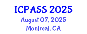International Conference on Physical Activity and Sports Science (ICPASS) August 07, 2025 - Montreal, Canada