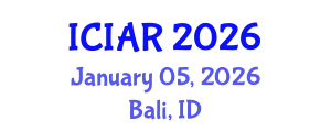 International Conference on Image Analysis and Recognition (ICIAR) January 05, 2026 - Bali, Indonesia