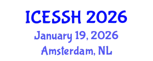 International Conference on Education, Social Sciences and Humanities (ICESSH) January 19, 2026 - Amsterdam, Netherlands
