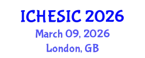 International Conference on Higher Education Strategy and Institutional Cooperation (ICHESIC) March 09, 2026 - London, United Kingdom