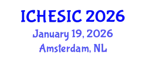 International Conference on Higher Education Strategy and Institutional Cooperation (ICHESIC) January 19, 2026 - Amsterdam, Netherlands