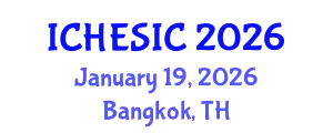 International Conference on Higher Education Strategy and Institutional Cooperation (ICHESIC) January 19, 2026 - Bangkok, Thailand