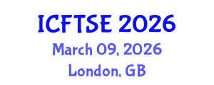 International Conference on Flow Technology, Science and Engineering (ICFTSE) March 09, 2026 - London, United Kingdom