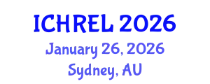 International Conference on Human Rights and Education Law (ICHREL) January 26, 2026 - Sydney, Australia