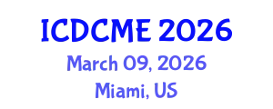 International Conference on Developing Countries and Mining Engineering (ICDCME) March 09, 2026 - Miami, United States