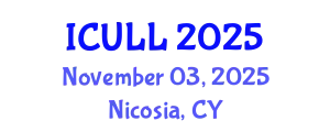 International Conference on Urdu Language and Linguistics (ICULL) November 03, 2025 - Nicosia, Cyprus