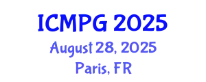International Conference on Mineral Processing and Geochemistry (ICMPG) August 28, 2025 - Paris, France