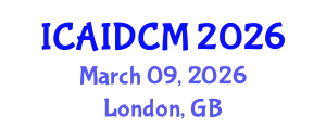 International Conference on Architecture, Interior Design and Construction Management (ICAIDCM) March 09, 2026 - London, United Kingdom