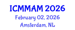 International Conference on Modern Medicine and Alternative Medicine (ICMMAM) February 02, 2026 - Amsterdam, Netherlands