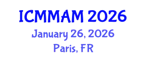 International Conference on Modern Medicine and Alternative Medicine (ICMMAM) January 26, 2026 - Paris, France