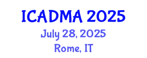 International Conference on Architectural Design and Modern Architecture (ICADMA) July 28, 2025 - Rome, Italy
