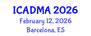 International Conference on Architectural Design and Modern Architecture (ICADMA) February 12, 2026 - Barcelona, Spain