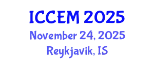 International Conference on Civil Engineering and Mechanics (ICCEM) November 24, 2025 - Reykjavik, Iceland
