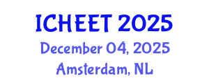 International Conference on Higher Education and Educational Technology (ICHEET) December 04, 2025 - Amsterdam, Netherlands