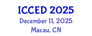 International Conference on Childhood Education and Development (ICCED) December 11, 2025 - Macau, China