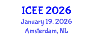 International Conference on Applied Electrical Engineering (ICEE) January 19, 2026 - Amsterdam, Netherlands