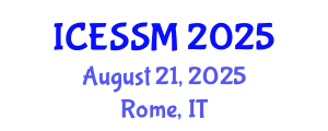 International Conference on Energy Storage and Storage Methods (ICESSM) August 21, 2025 - Rome, Italy
