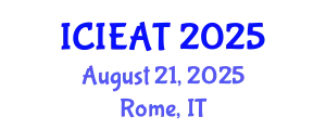 International Conference on Industrial Engineering and Automation Technology (ICIEAT) August 21, 2025 - Rome, Italy