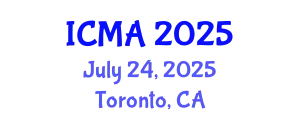 International Conference on Medical Anthropology (ICMA) July 24, 2025 - Toronto, Canada