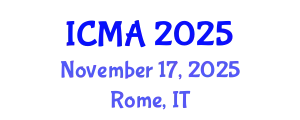 International Conference on Medical Anthropology (ICMA) November 17, 2025 - Rome, Italy