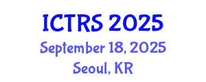 International Conference on Theology and Religious Studies (ICTRS) September 18, 2025 - Seoul, Republic of Korea