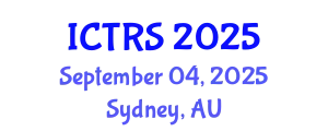 International Conference on Theology and Religious Studies (ICTRS) September 04, 2025 - Sydney, Australia