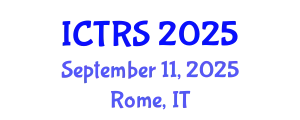 International Conference on Theology and Religious Studies (ICTRS) September 11, 2025 - Rome, Italy