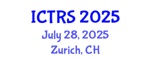 International Conference on Theology and Religious Studies (ICTRS) July 28, 2025 - Zurich, Switzerland