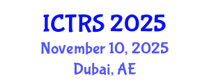 International Conference on Theology and Religious Studies (ICTRS) November 10, 2025 - Dubai, United Arab Emirates