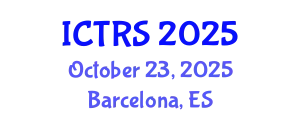 International Conference on Theology and Religious Studies (ICTRS) October 23, 2025 - Barcelona, Spain
